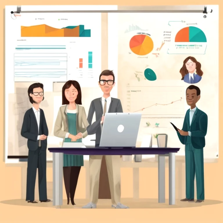 Ilustración de modelo de negocio ético